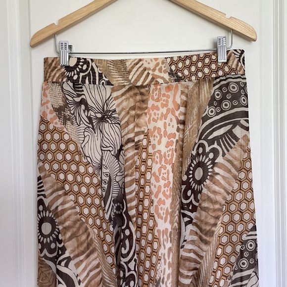 Chico’s Women’s Boho Maxi Skirt Neutral M - Picture 2 of 7